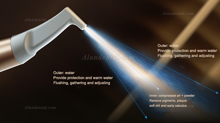 Outer: water Provide protection and warm water. Flushing, gathering and adjusting